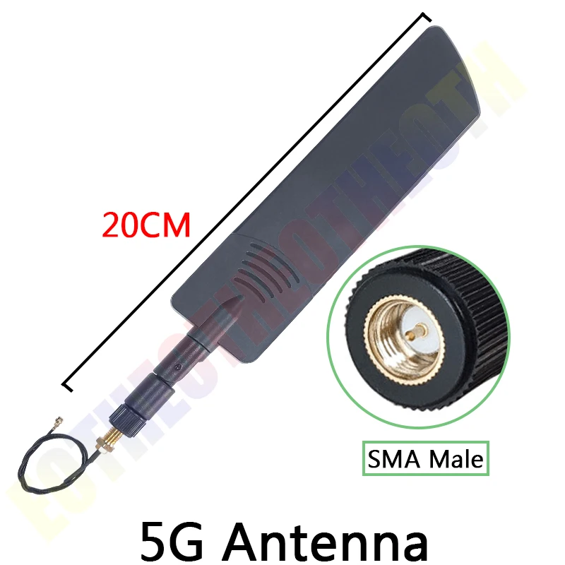 EOTH 1 stücke 5g antenne 12dbi sma männlichen wlan wifi 5ghz antene IPX ipex 1 SMA weibliche zopf verlängerung Kabel pbx iot modul antena