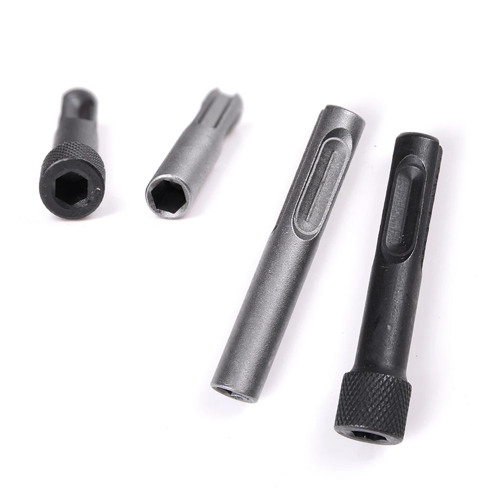 2PCS Hot 1/4 Converter ไขควงผู้ถือ Hex Shank Drill Bit Adapter แรงกระแทกชุดสำหรับ SDS Hammer เครื่องมือเจาะ