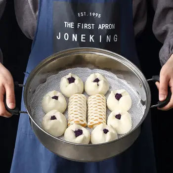 Praktická silikonová napařovací podložka s nepřilnavou podložkou na kulaté knedlíky, pečení, dušené housky, pečení těsta, dim sum, síťovina, domácí kuchyně 10 nejlepší prodej silikonová napařovací podložka - №5