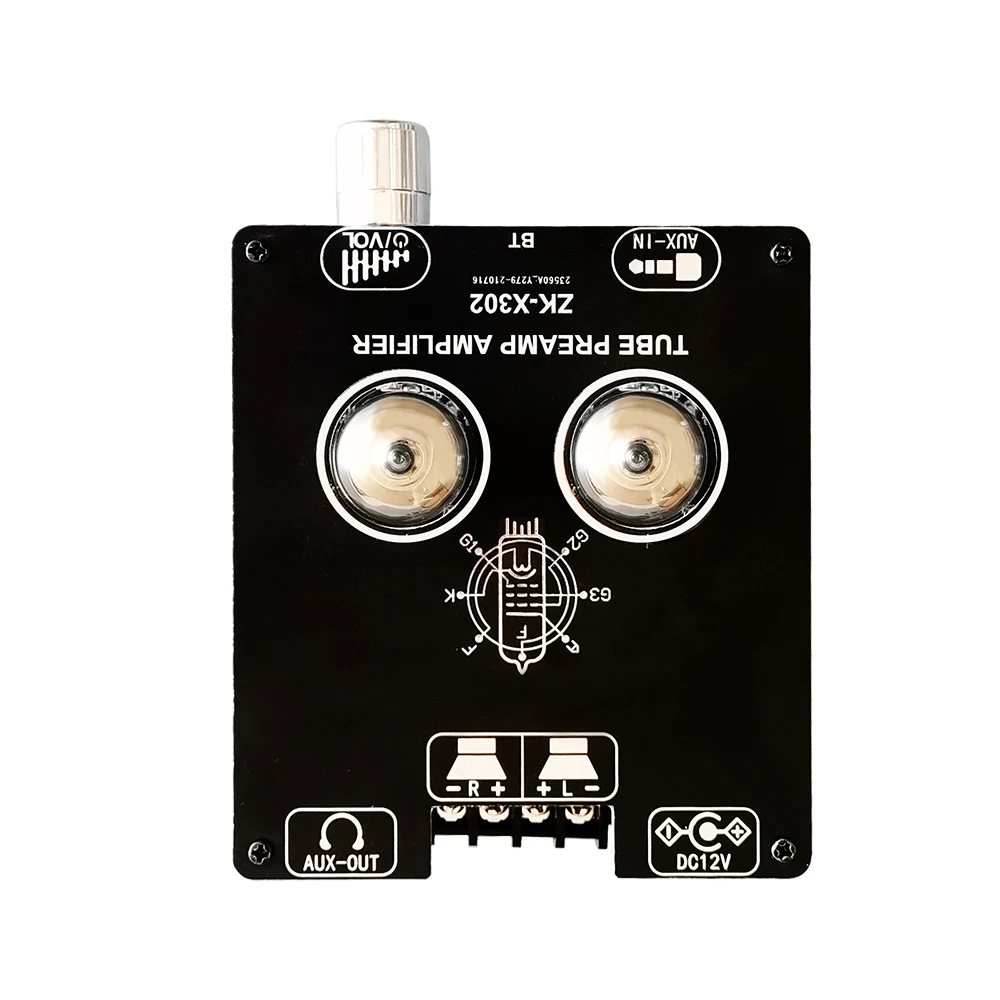 مكبر صوت أنبوبي أييما-هيفي 6J1 ، ستيريو ، BT ، وحدة مضخم صوت مسبق ، وحدة مضخم طاقة ، أمبير ، صوت ، AUX ، متوافق مع بلوتوث ، مسرح منزلي ، 30Wx2