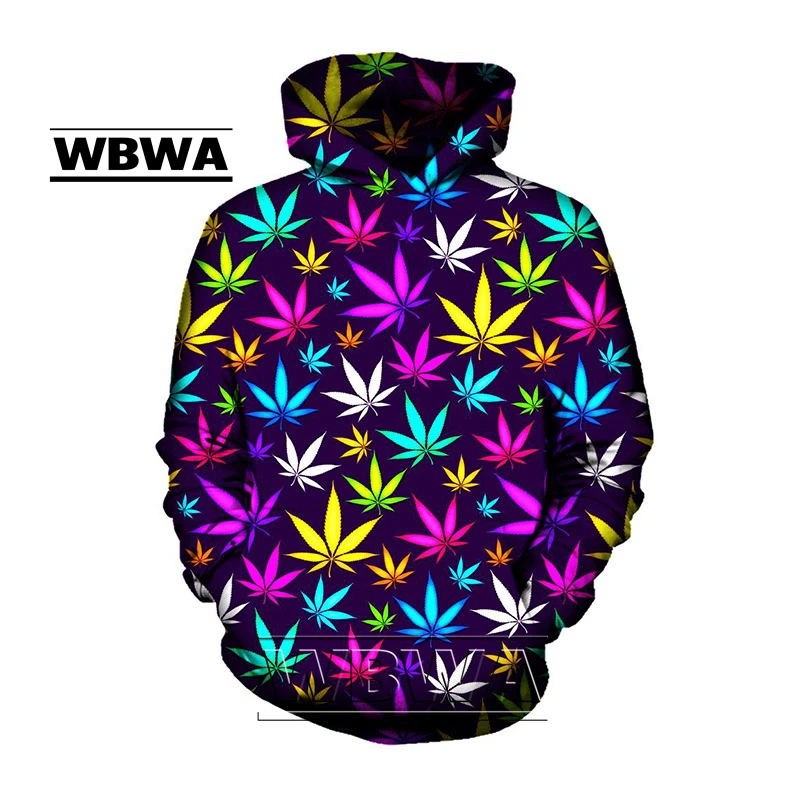 3D Print weed hoodies tops pullover Men/Women Hooded Sweatshirts Casual green weed leaf Hoodie weed 3d hoodies jacket homme