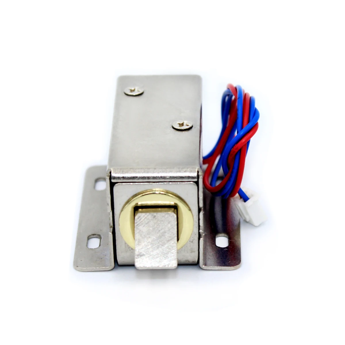 Elektronische Deurslot Vangst Deur Poort 12V 0.4A Release Vergadering Solenoid Toegangscontrole Lock 1 Order Hot