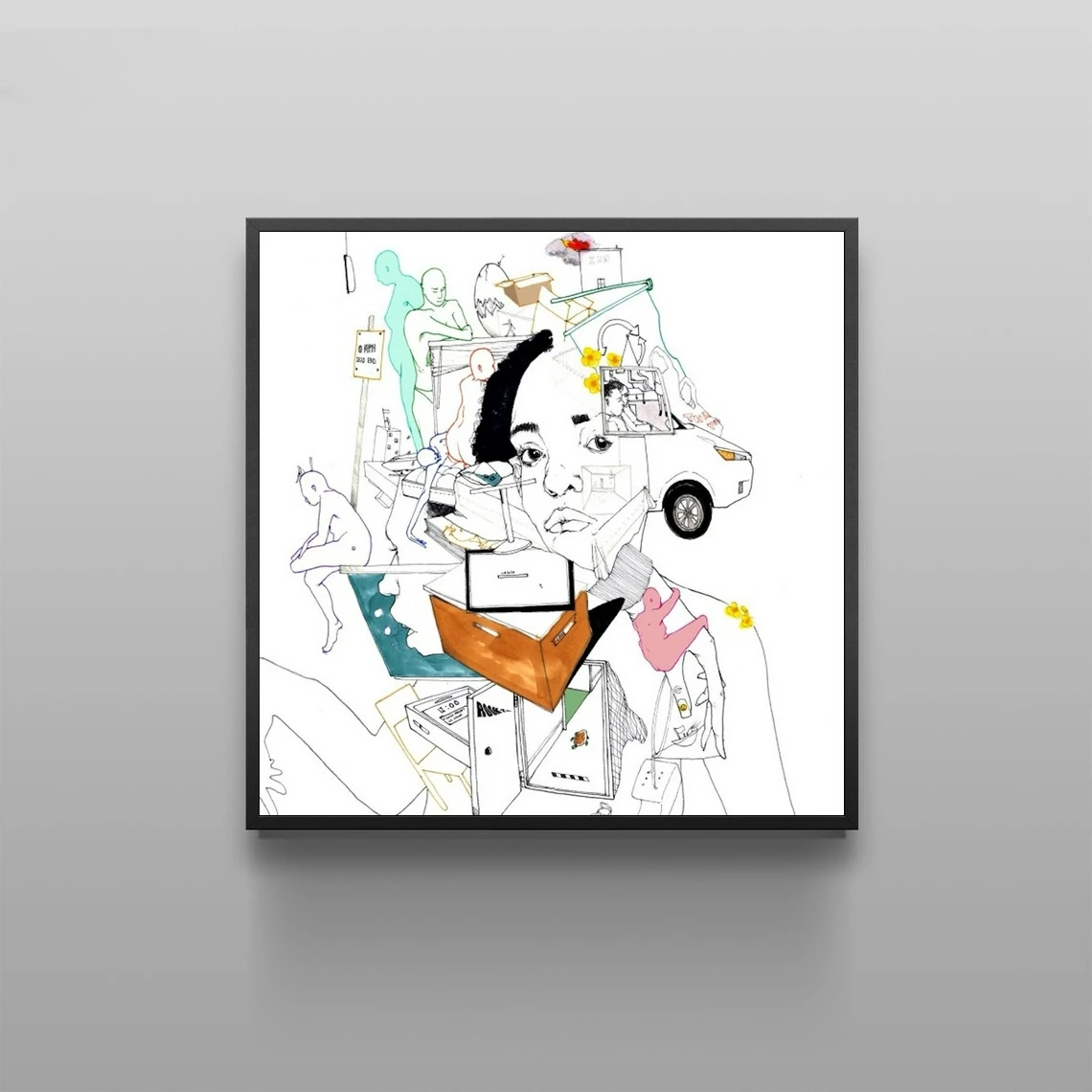 Noname Room 25 ألبوم موسيقى ملصق لوحة جدران المنزل الديكور (بدون إطار)