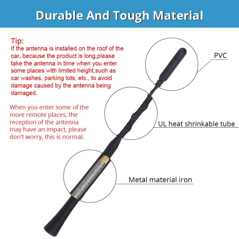 3 Screws Car Universal Antenna Covering Multiple Models 9 \