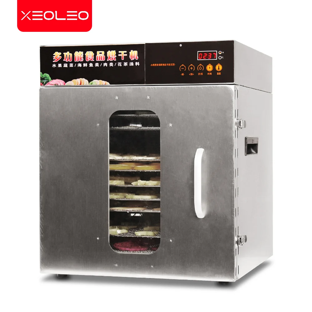 XEOLEO Fruit dryer 12 layers Fruit dehydrator Meat dehydrator Vegetable Drying Machine Scented tea dryer with windows 500W 220V