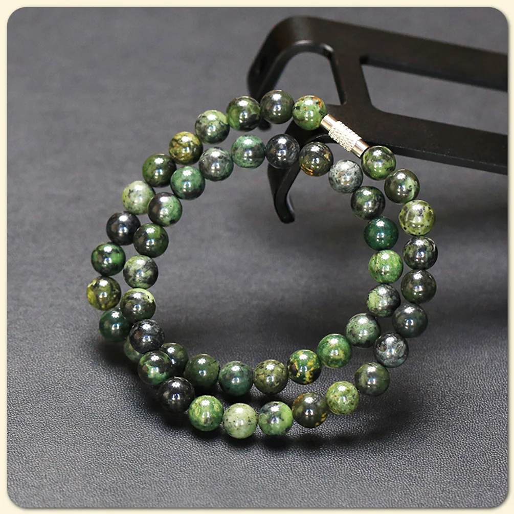 Natural Medicine King Stone Necklace Beaded Neckalce Jade women's Jewelry