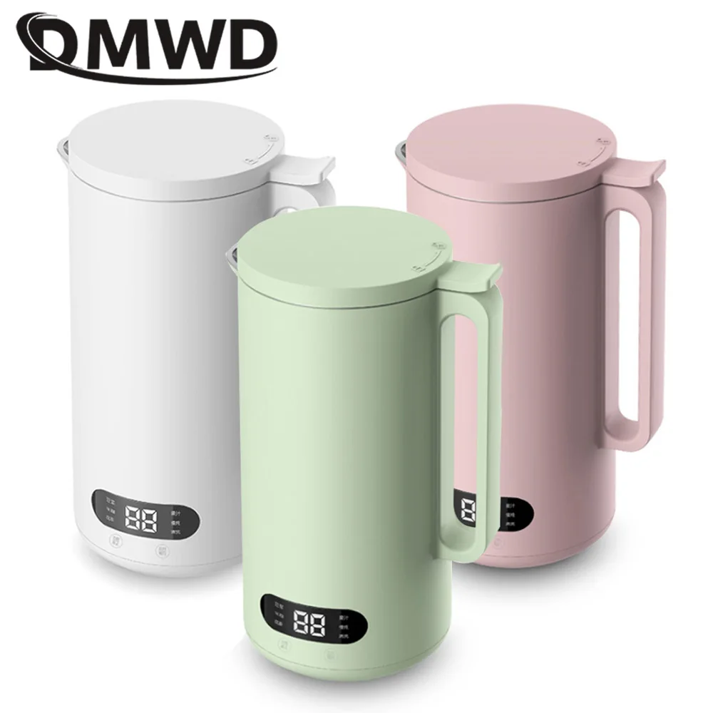 

DMWD 350ML Automatic Soymilk Machine Fruit Maker Juicer Vegetable Extractor Food Blender Filter Free Soybean Rice Paste 110/220V