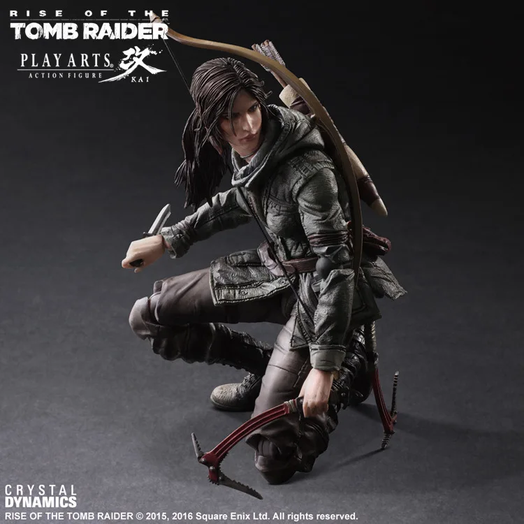 Play Arts The Tomb Raider PVC Action Figure Toys Lara Boy toy Anime Figure Laura Collectable Tomb Raider Croft