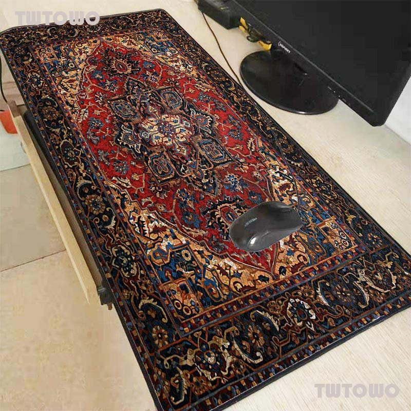 

Persian Carpet Big Gaming Mousepad XL Gamer Mat Mouse Pad Cs Go Beast For PC Computer