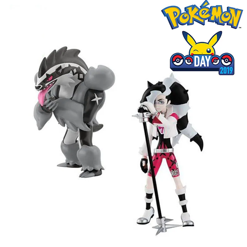 Bandai Original Pokemon PB 1/20 Scale World Galar Region Obstagoon Piers Collection Action Figure Model Toys Gift for Children