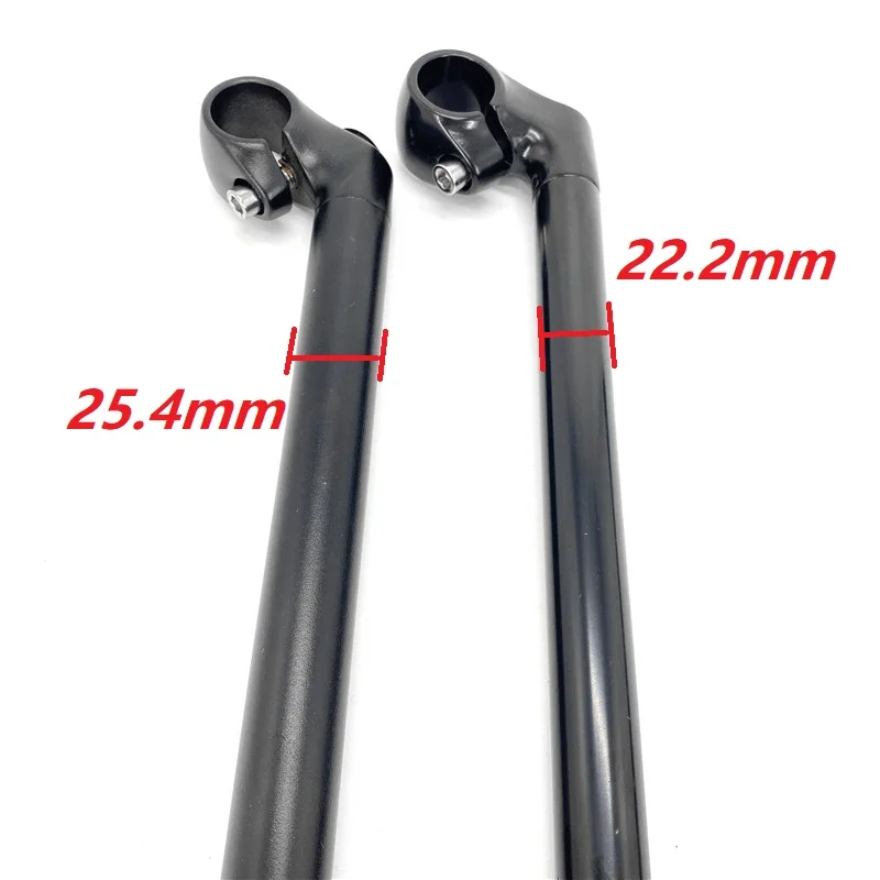 City Bicycle Comfort Bike Stem 25.4mm Handlebar Fork 25.4mm 22.2mm Alloy Length 300mm Kids Retro Bicycle Stem