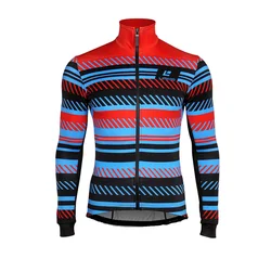 LIMKOO Performance Apparel Cycling Jackets Pro Team Long Sleeve Winter Thermal Fleece Jerseys Maillot Ciclismo Hombre Invierno