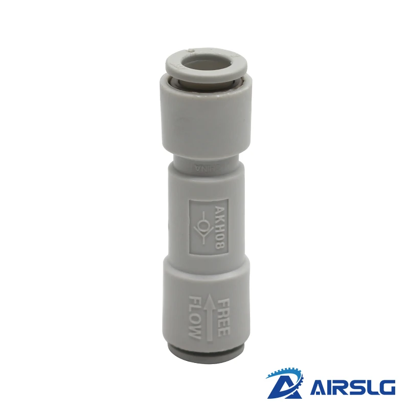 Smc Type Bushing Tipe Check Valve Tipe Konektor Seri AKH04-00 AKH06-00 AKH08-00 AKH10-00 AKH12-00 Single Phase Vent Valve