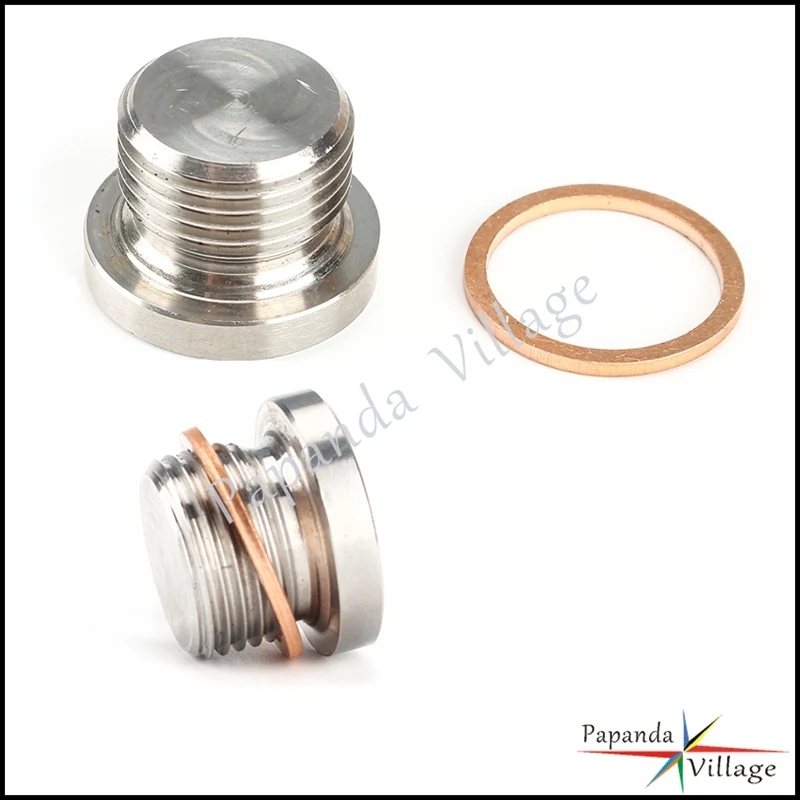 Sensor Oksigen Universal Sepeda Motor Plug Check Mesin Sensor Oksigen Cahaya Adaptor M18X1.5 Extender Spacer untuk Suzuki Honda