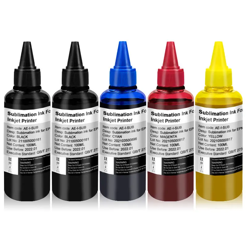 morepage tinta sublimacao de recarga universal para epson s22 wf4630 wf4640 impressoras wf5110 tinta de transferencia de calor cores 100ml 01