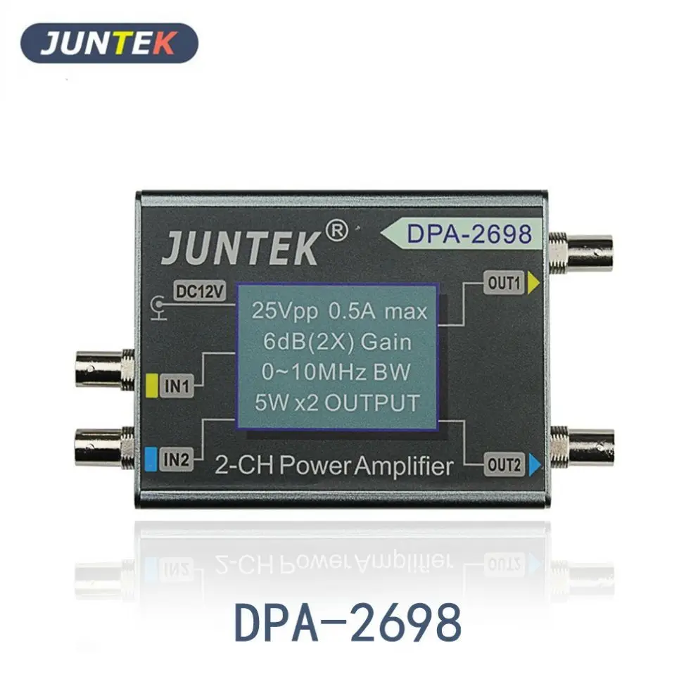 DPA2698 maximum 25Vpp 0.5A 0-10MHz function signal power amplifier sine wave square wave triangle wave signal