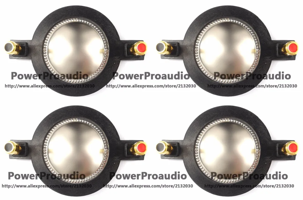 

Бесплатная доставка 4 шт. 44,4 мм 44,5 мм Динамик Звуковой катушки Динамик запасные части твитер Динамик Купол диафрагмы заменить по индивидуальному заказу звуковая катушка наушников