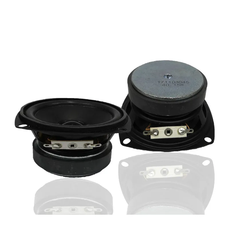 SOTAMIA 2Pcs 3 Inch Sound Speaker Driver 4 Ohm 15W Amplifier Speaker Full Rnage Audio Loudspeaker DIY Home Theater