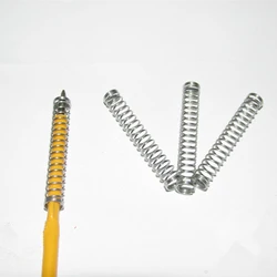 100PCS Wholesale Customized Small Stainless Steel Ballpoint Pen Compression Springs With Low Price