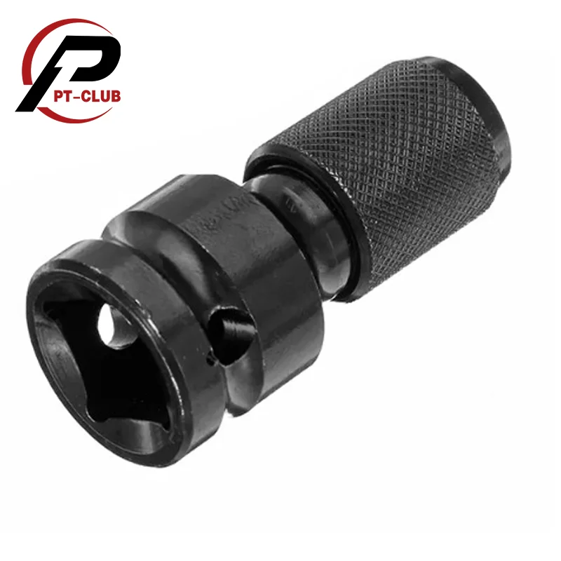 Quick Release 1/2-Inch Vierkante Drive naar 1/4-Inch Hex Vrouwelijke Socket Adapter Converter Chuck Adapter voor Impact en Ratelsleutel