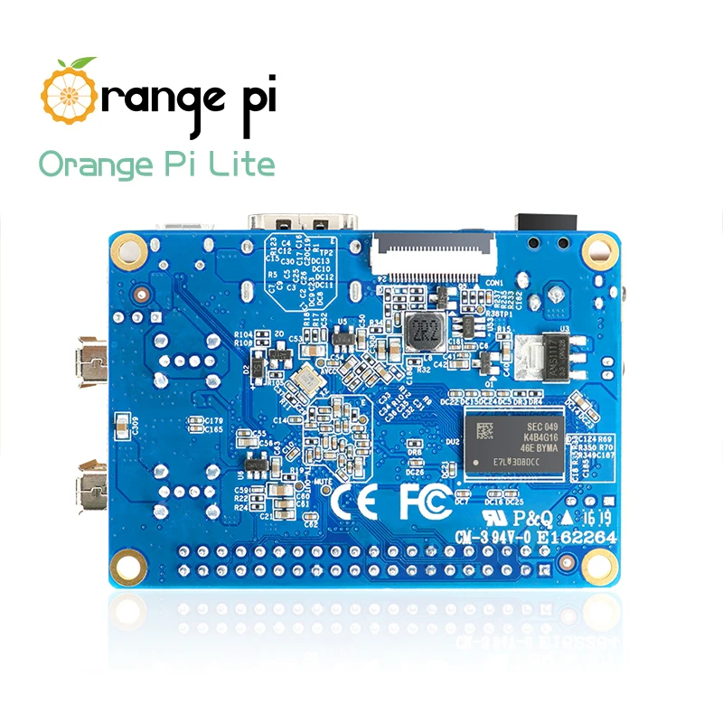 Laranja pi lite 1gb + fonte de alimentação, usa allwinner h3 soc, executar android 4.4, ubuntu, debian imagem