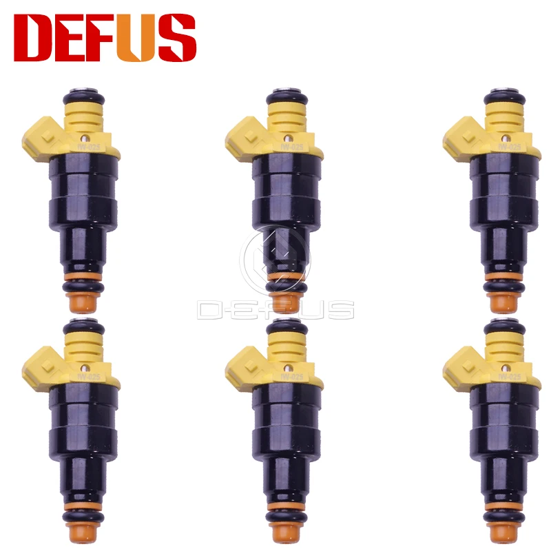 

DEFUS 6PCS Fuel Injector Nozzle OEM IW-025 for Delta Integrale 8V 130 - 133 High Performance Engine Parts Petrol Bico New Brand