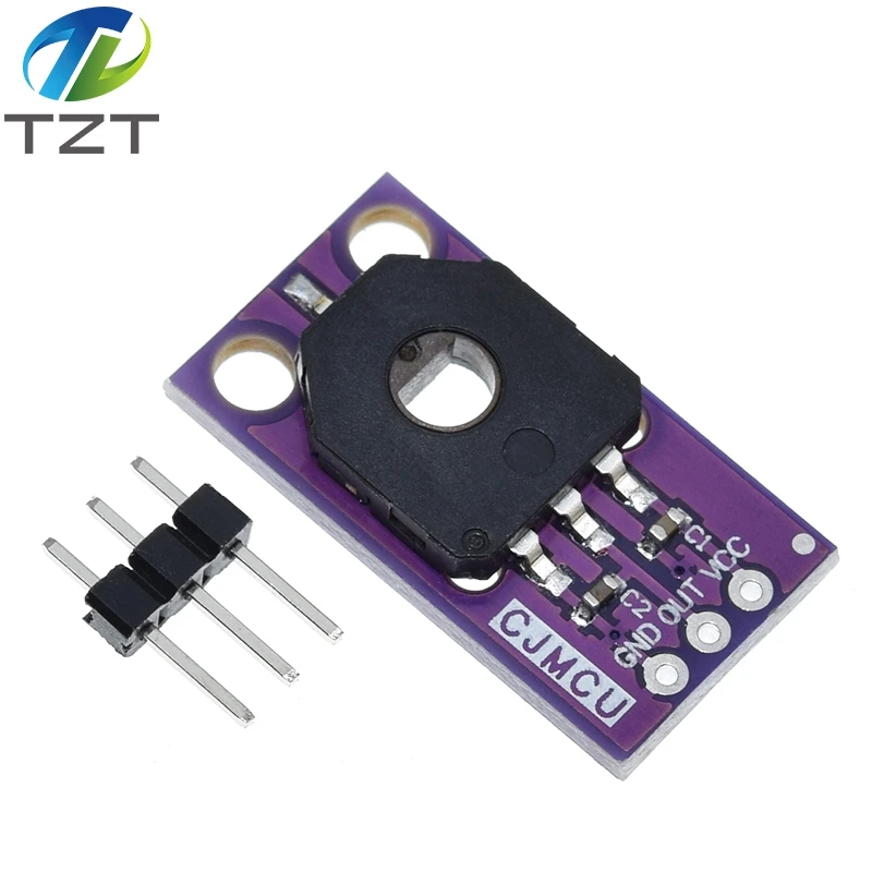 DIYTZT 1/3 Stück CJMCU-103 Drehwinkelsensoren SMD Staubdichtes Winkelmesspotentiometer-Modul SV01A103AEA01R00 – Detail 4