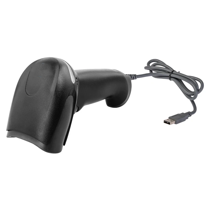 Barcode Scanner Laser Scanner Wired 1D Barcode Gun Wireless Scanner Laser Scanner Red Light Wired 1D Barcode Gun Wireless Scanne