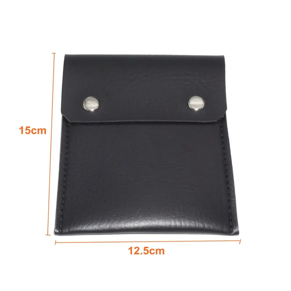 النينجا جير شوريكين الخصر الحقيبة شوريكين حمل حقيبة سوداء بولي Leather الجلود ل أنيمي تأثيري
