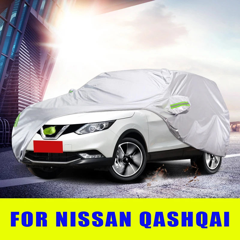 

Waterproof Full Car Covers Outdoor Sunshade Dustproof Snow For Nissan Qashqai 2007-2019 Accessories