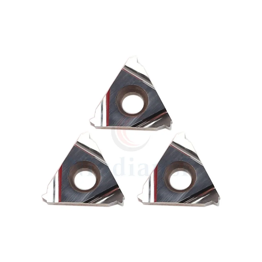 16IR 1.0ISO N01 Chỉ Dụng Cụ Xoay 16ER 1.25ISO 1.5ISO 2.0ISO 2.5ISO N01 Ren Carbide Lắp 16ER 3.0ISO N01 Tiện Bằng Máy CNC dụng Cụ