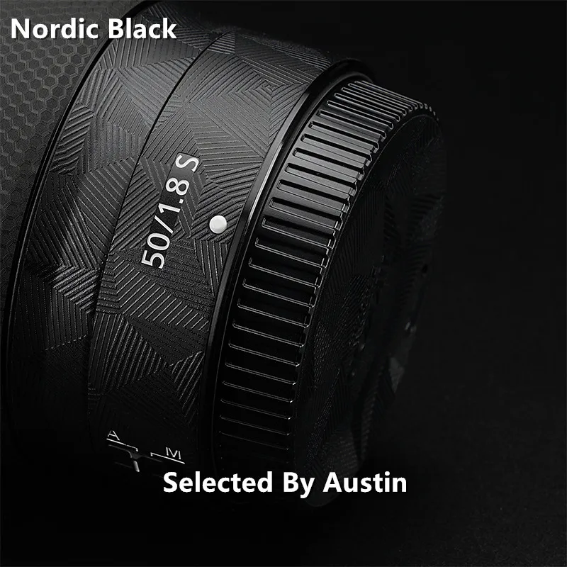 Objektiv Aufkleber Haut Wrap Film Für Nikon Z50 f 1,8 s Aufkleber Anti-scratch Protector Fall