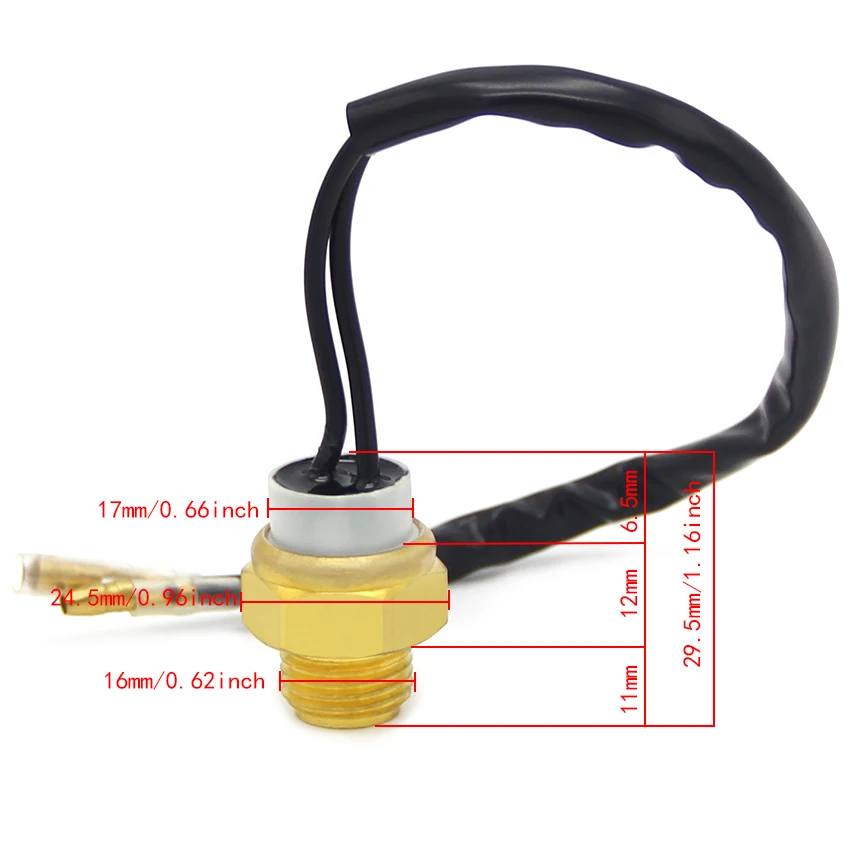 

Water Temp Temperature Sensor For Suzuki GSX-R400 GSX250 Across VX800 GSF400 Bandit 17680-06C01 17680-45C00