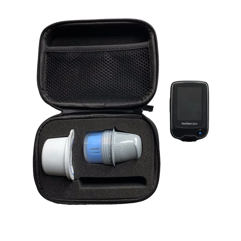 Uabbott Instant Gevoel High-End Opbergtas Scannen Bloedglucose Tester Probe Sensor Waterdichte Beschermhoes Doos Draagbare