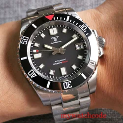 20bar Dive Mechancial Watch Men Spphire Crystal 120 clicks Bezel Middle Polish Strap S NH35AA Movt Ceramic Insert 40mm