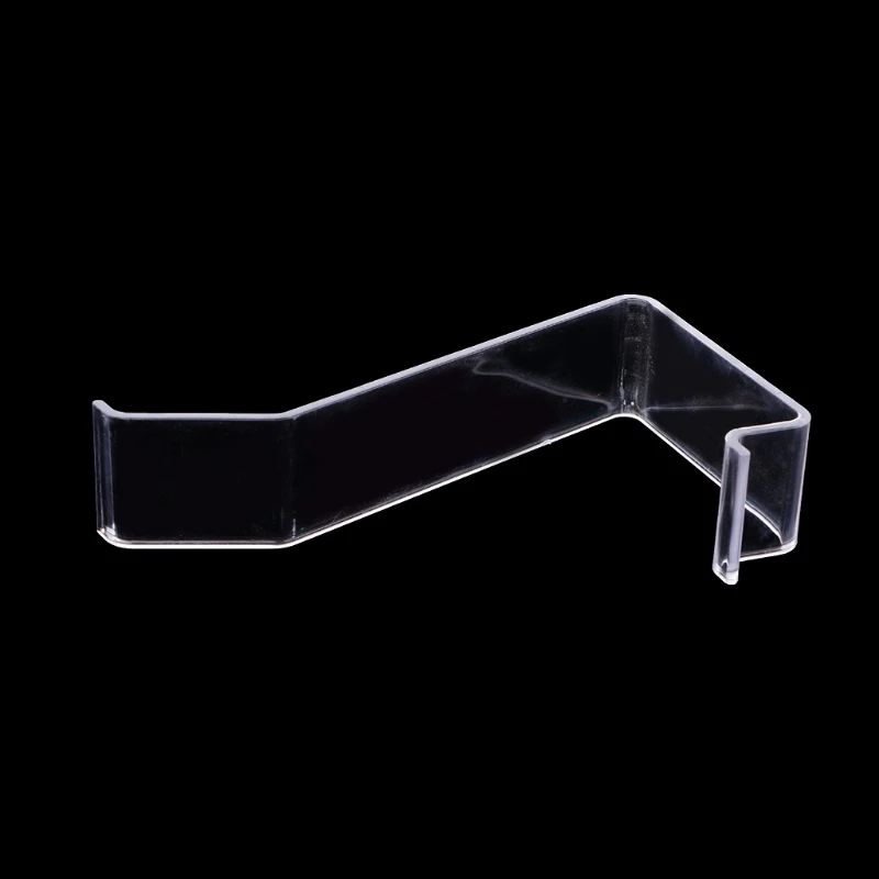 Rõ Ràng L-Hình Acrylic Giày Ract Giá Đỡ Bán Lẻ Shop Hiển Thị Chân Đế Nhựa Kệ