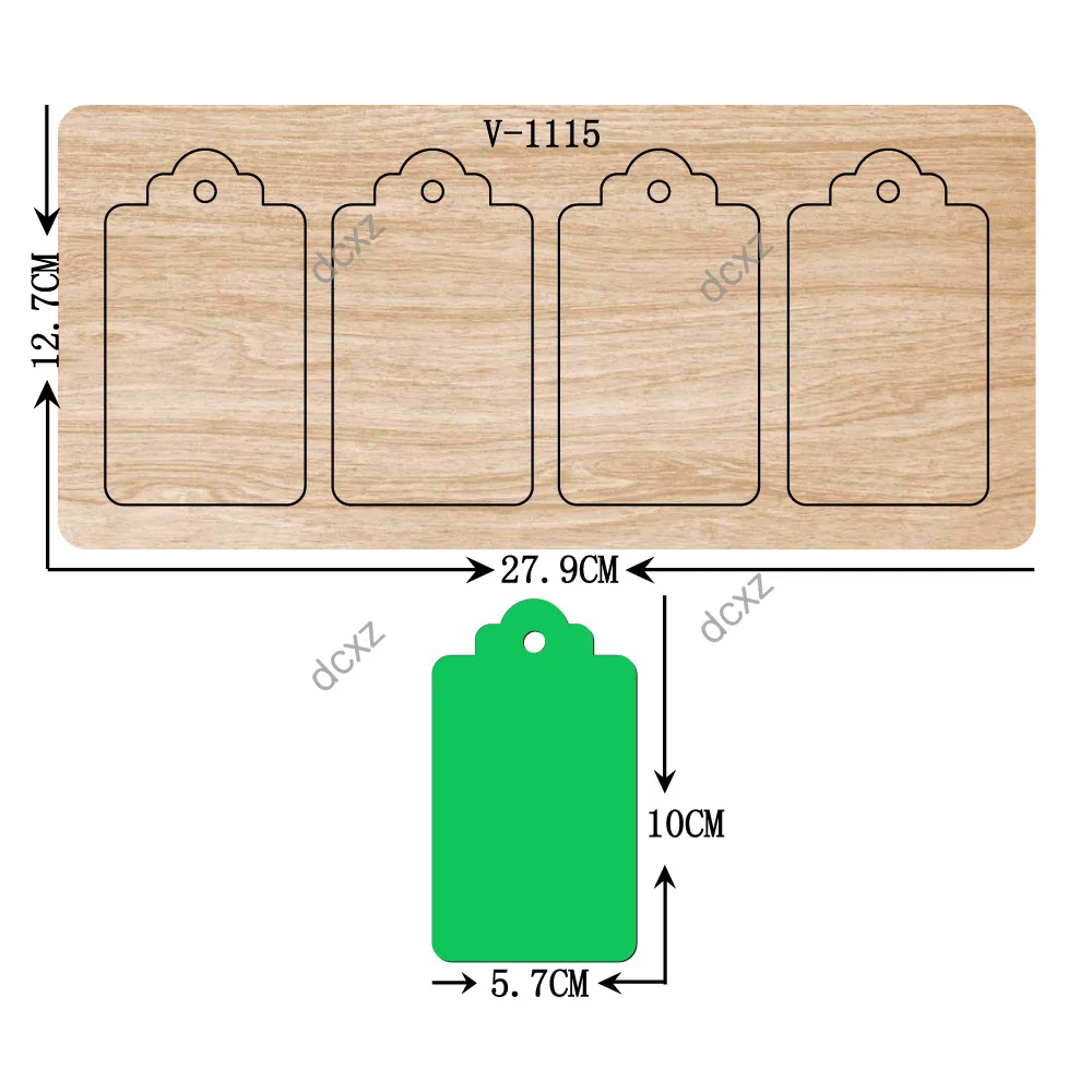 

New card wooden dies cutting dies for scrapbooking /Multiple sizes /V-1115