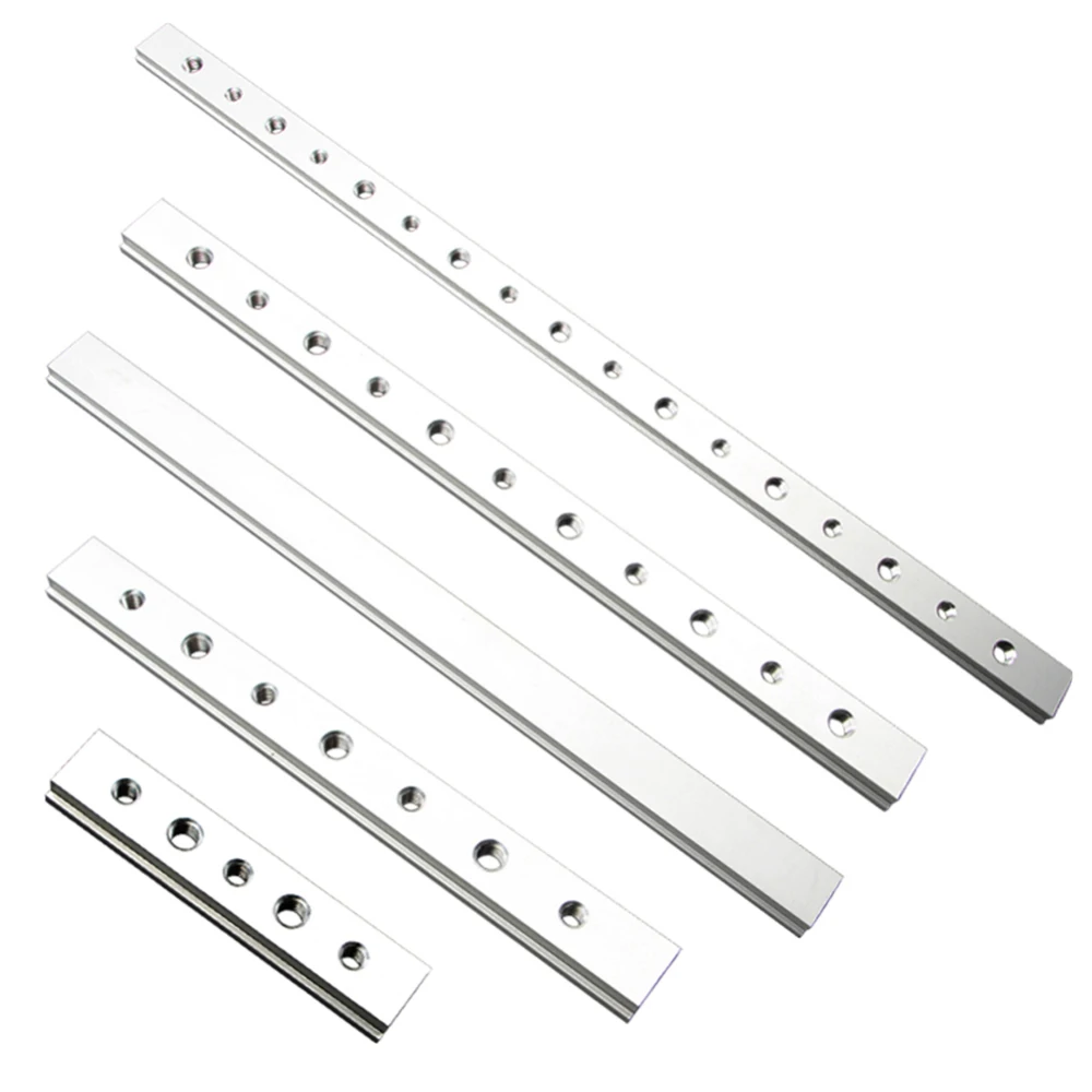 M6/M8 100mm T Track Slot Sliding Slab Slide Block for T-slot T-track Woodworking Tool T-Slot nuts Aluminium Alloy Tool Practical