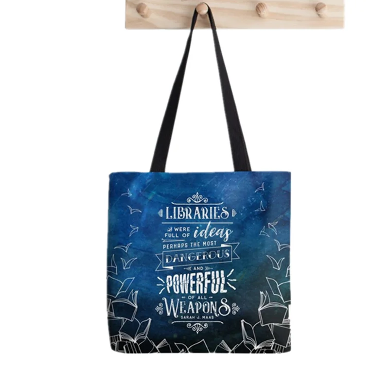 2021 Shopper fresh Lemon pattern Printed Tote Bag women Harajuku shopper handbag girl Shoulder shopping bag Lady Canvas Bag