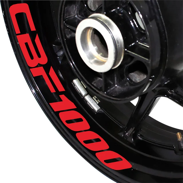 

New Motorcycle Wheel Stickers Reflective Personalized Decorative Decals Stickers For HONDA CBF1000 CBF 1000 cbf1000