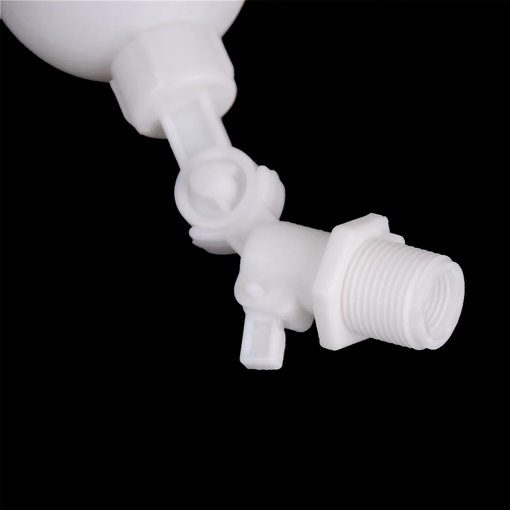 Mini Válvula de flotación de plástico ajustable, Control de acuario de bola, interruptor de Control de seguridad para tanque de torre de agua, accesorios de Acuario, 3/8 ", 1pc