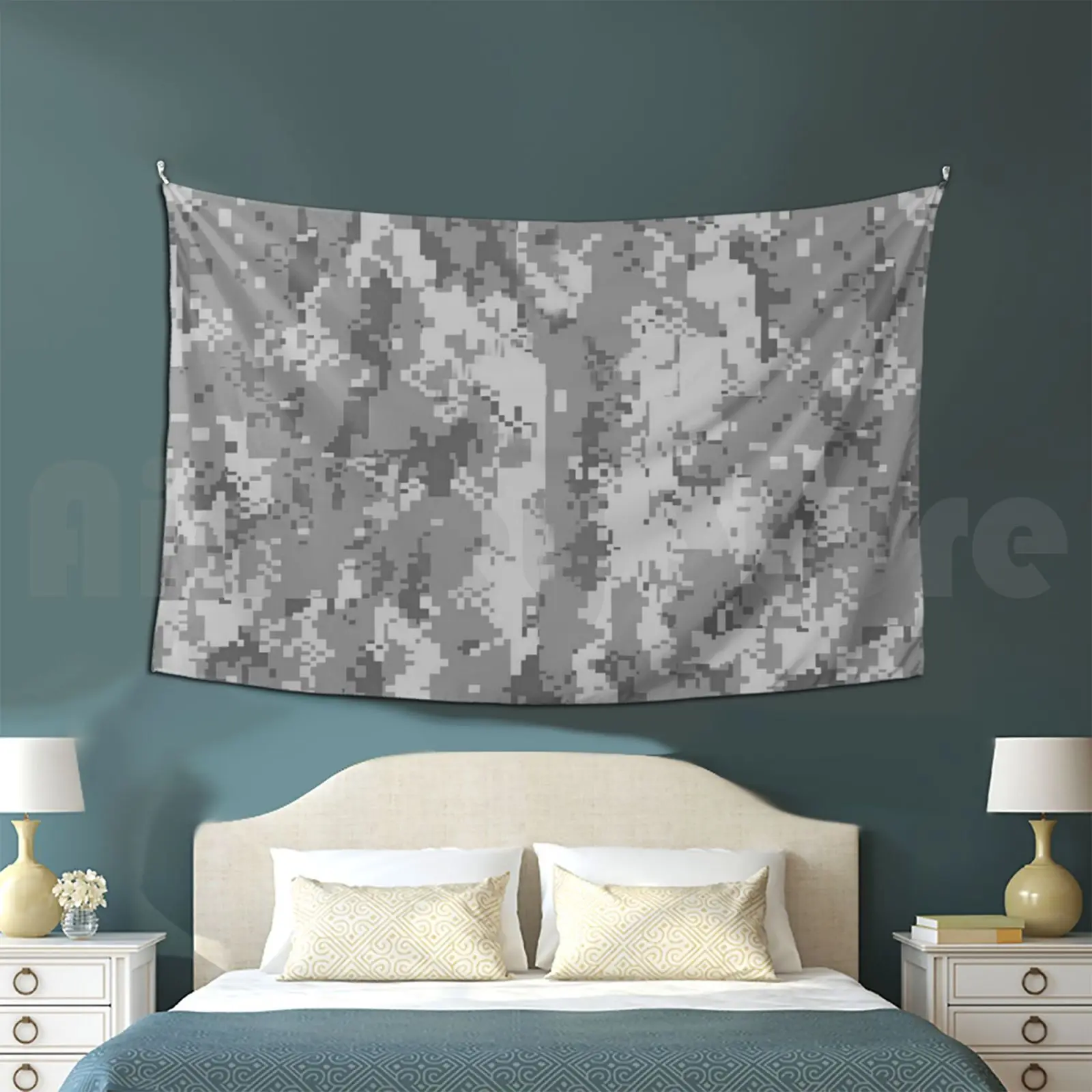 Digital Camo-Camouflage Patriotic Gift Customized Tapestry Camouflage Camo Patriotic Patriotism