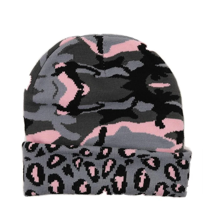 Men Outdoor Sports Running Climbing Windproof Camouflage Hat Winter Hunting Riding Fishing Warm Tactical Fleece Cap