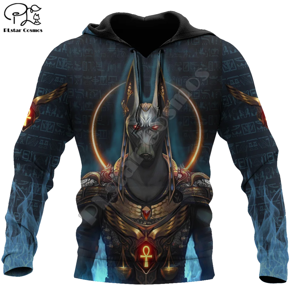 

PLstar Cosmos Horus Egyptian Pharaoh Anubis Ancient Egypt Tattoo 3DPrint Men/Women Streetwear Pullover Casual Funny Hoodies A-1