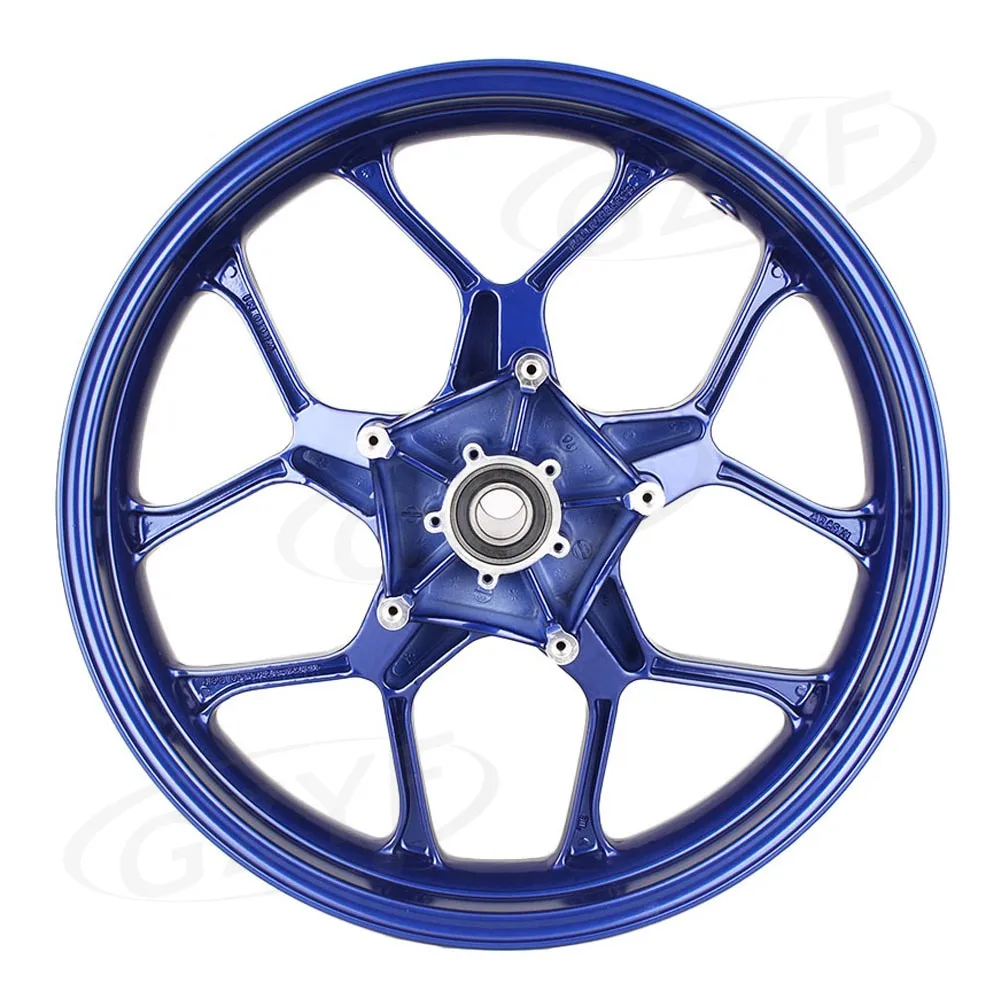 YZF R1 2015-2022 Motorcycle Front Wheel Rim Aluminum Alloy For Yamaha YZF-R1 2015 2016 2017 2019 2020 2021 2022 Black/Blue