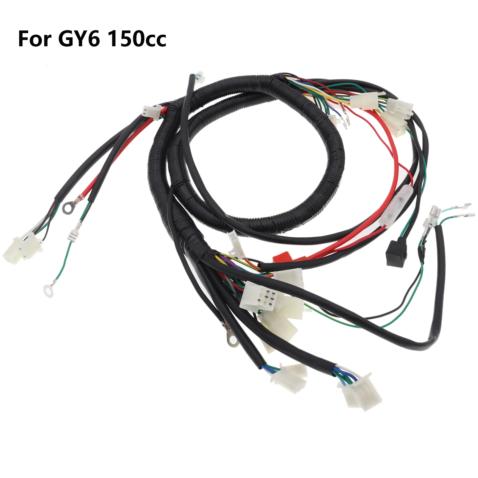 Motorcycle Engine Wiring Harness Loom For SCOOTE GY6 125cc 150cc 200CC 250CC Quad Bike ATV ATOMIK Buggy