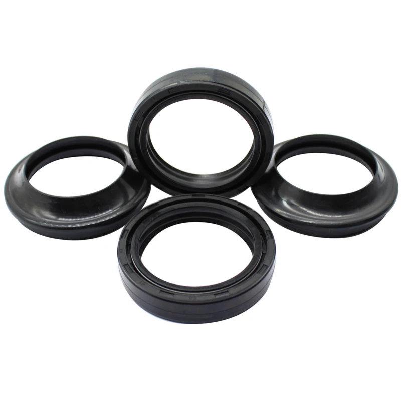 46x58 46 58 Motorcycle Part Front Fork Damper Oil Seal and Dust seal for YAMAHA YZ250F YZ 250F 2001 2002 2003