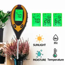 3-in-1 Soil pH Meter with Light and Moisture #3