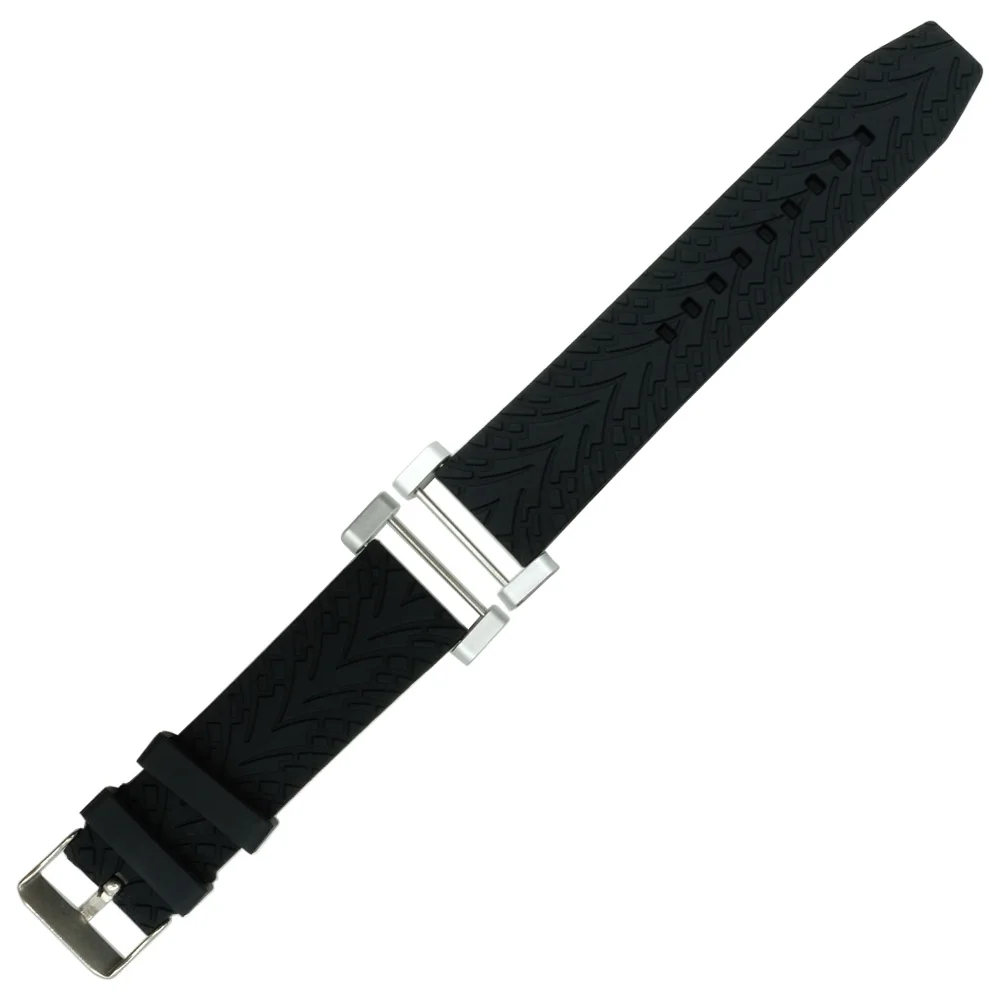 Silicone Rubber Watchband 24mm For Suunto Essential watch strap For Suunto CORE watch band sport belt