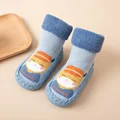 Calcetines de gato azul claro